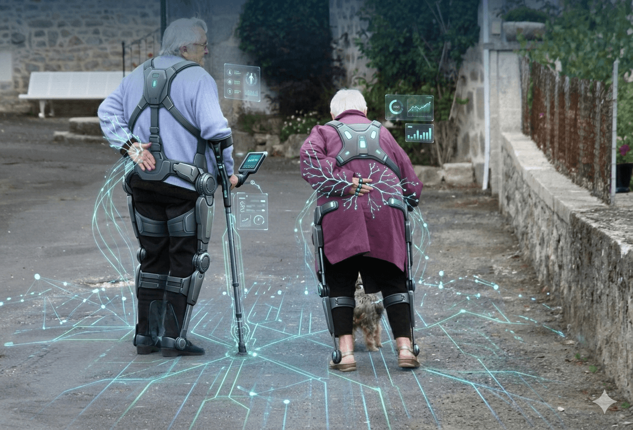 Aged care hero background