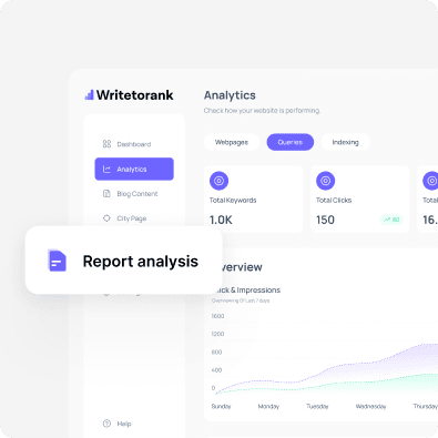 Writetorank SEO Performance